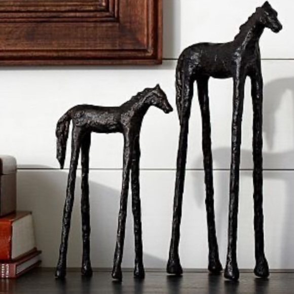 Pottery Barn Accents Pottery Barn Sculptural Silhouettes Black